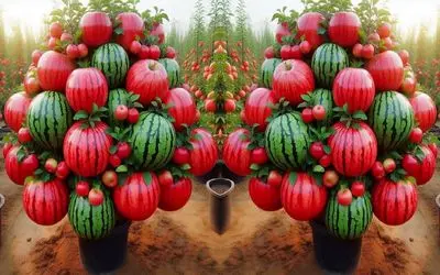 کشاورزی نوین؛ یه سیب هایی پرورش دادن شیرین و گنده با دست فشار میده میترکن انقد آبدارن