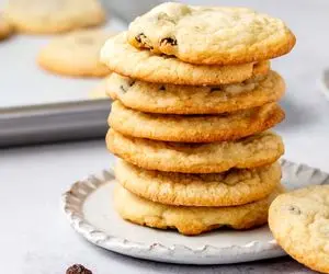 آموزش آشپزی؛ طرز تهیه شیرینی کشمشی با روغن مایع؛ اندازه دقیق مواد اولیه