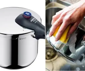 ترفندهای سفید کردن زودپز سوخته/ یه جوری تمیزش کن که مثل روز اولش برق بزنه