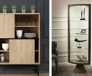 اصول چیدمان بوفه به سبک مدرن / هرچی بلد بودی بنداز دور اینا الان مد روزه