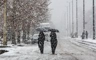 وضعیت آب و هوا امروز جمعه ۲۶ دی ۹۹؛ برف و باران در ۱۳ استان