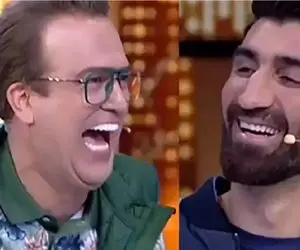 سکانس خندان/بیرانوند  نبوغ زیادشو به رخ حامد میکشه/میزان آی کیوش خداس