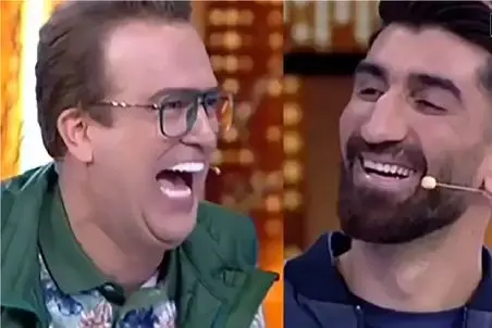 سکانس خندان/بیرانوند  نبوغ زیادشو به رخ حامد میکشه/میزان آی کیوش خداس