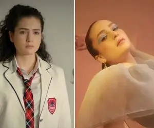 آرایش دیده نشده ملیس مینکاری در ترکیه / ایبیکه سریال خواهران و برادران چه شاخیه