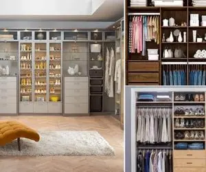 کمد دیواری مد 2024 / تموم شد اون دوران که کمدا فقط گنجه بودن بزن تو کار این ایده ها