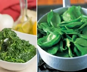 ترفندای پخت و بلانچینگ اسفناج؛ میخوای مثل ملوان زبل هیچکی حریفت نشه اسفناجُ سر بکش!