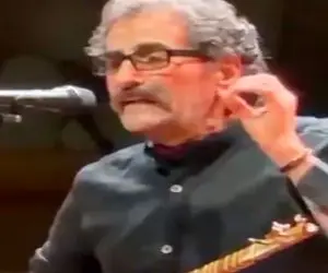 آواز مشهورا؛ خواننده یطوری از ته دل مایه گذاشت کل تماشاگرا از ذوف جیغ و تشویق کردن