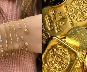 قیمت طلا امروز  دوشنبه 2 مهر/ پیشنهادی خرید النگو لونا و گوی ایشتار