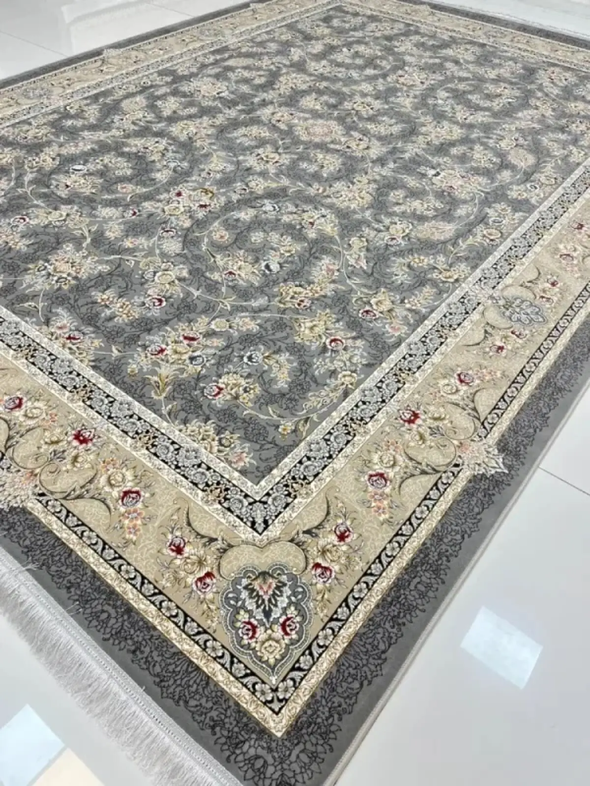 خوشگلترین فرش گل برجسته