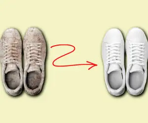 ایده های خلاقانه؛ کتونی سفیدت سیاه شده؟ غصه نداره اینجوری که میگم سه سوته تمیزش کن