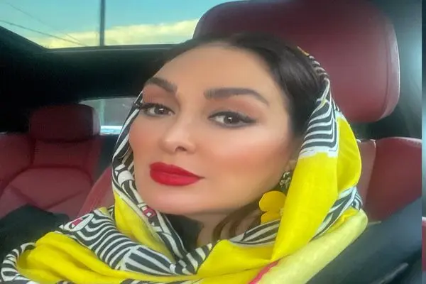 عاشقانه الهام حمیدی و همسرش