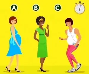 هوش تصویری؛ اگه فکر میکنی زدی رو دست باهوشا بگو کدوم از این خانوما باردار؟