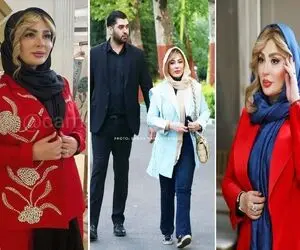 بال درآوردن نیوشا ضیغمی از دسته گل دهن وا کُن که کادو گرفت؛ بیارم ناپلئونی ره