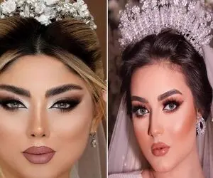 ایده های مدل موی عروس برا صورت گرد و چاق؛ اینجوری انگار بوکال فت کردی گونه هاتو