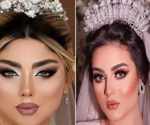 ایده های مدل موی عروس برا صورت گرد و چاق؛ اینجوری انگار بوکال فت کردی گونه هاتو