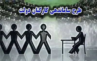 احتمال تصویب طرح ساماندهی کارکنان دولت امروز دوشنبه 26 آبان 1404