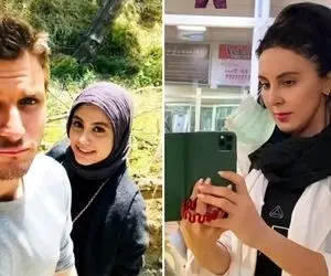 شوخی و راحتی "لیلا بلوکات" با پسرِ امین حیایی پشت دوربین؛ خانوم چه جواهریم انداخته!