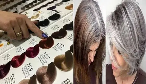 بهترین رنگ مو برا موهای سفید؛ با اینا موی سفید محو میشه هیچ با حموم رفتنم کمرنگ نمیشه