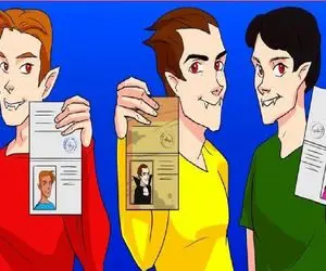 بازی فکری؛ اگه با هوشت ملتو به صلیب کشوندی بگو کدوم از خون آشام ها پاسپورتش فیک