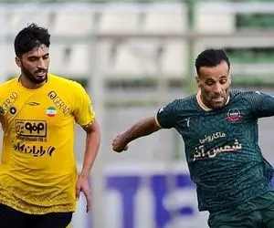 نتیجه نهایی دیدار شمس آذر و سپاهان دوشنبه 11 دی