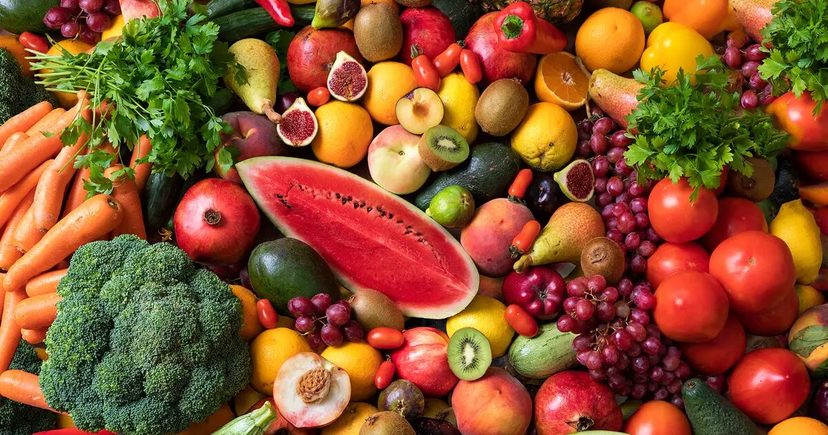 fruits and vegetables
