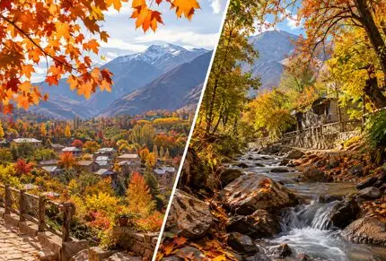 دلبرانه روستاهای اطراف تهران در پاییز؛ سفری یکروزه به طبیعت بکر برای رهایی از انرژی -