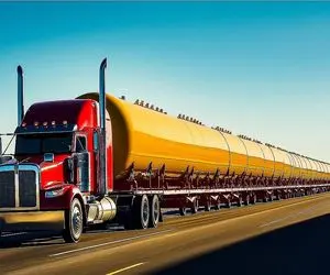 جابه جایی جانکاه؛ طولانی ترین کامیون جهان با سرعت 150 کیلومتر جاده مهلک و میره بالا