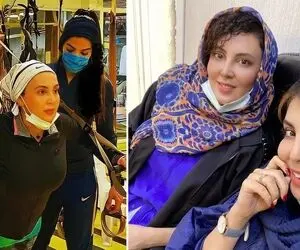 بدنسازی تنگ و مارپیچ لیلا بلوکات پیش مربی غووولش؛ با خواهرش تو کنسرت حالی به حولی شدن!