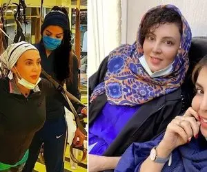 بدنسازی تنگ و مارپیچ لیلا بلوکات پیش مربی غووولش؛ با خواهرش تو کنسرت حالی به حولی شدن!