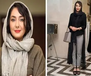 تولد بازی "هانیه توسلی" که تقلید از بازیگرای هالیوودیه؛ چه قسم سفتی خورد سر عمل بینیش!