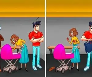 هوش تصویری؛ میگی زدی رو دست باهوشا پس بگو بین زن و شوهر کدومشون قاتل پیرمرد بخت برگشتن؟