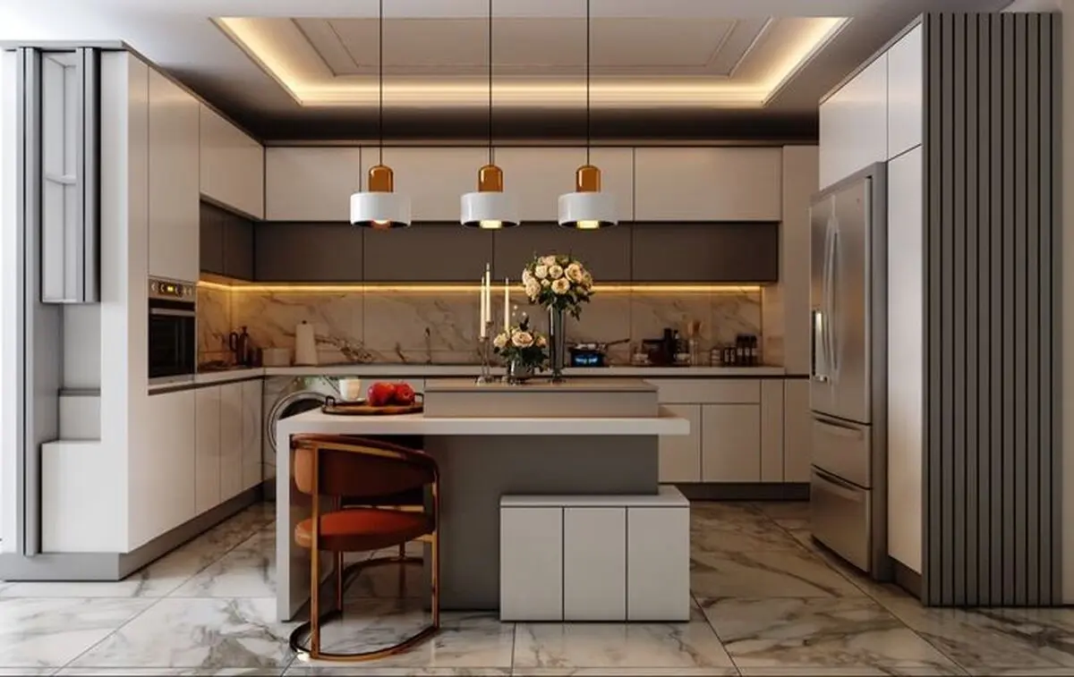 رنگ کابینت ترند امسال