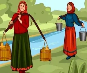 بازی فکری؛ بندبند وجودت از هوش پس بگو کدوم از خانوما آب بیشتری حمل میکنه