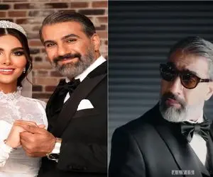 ازدواج محمد نادری در 47 سالگی با عروسی پرطمطراق / رقص هوتن و صلیب کشی داماد