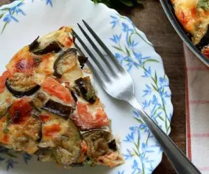 غذای فوری؛ املت بادمجان