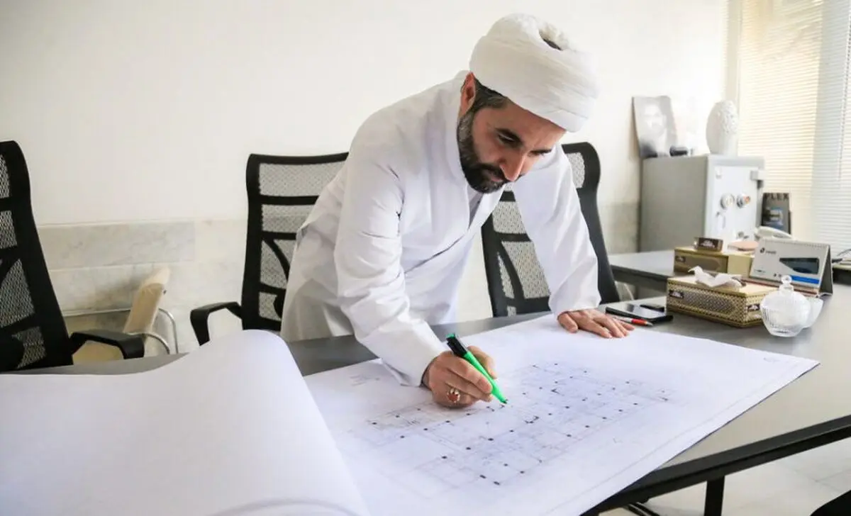 (تصاویر) روحانیون مهندس ساخت و ساز در قم