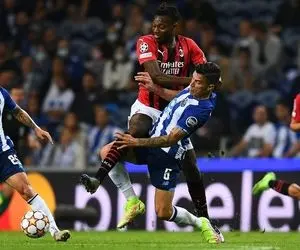 مهدی طارمی ضعیف ترین بازیکن پورتو مقابل میلان