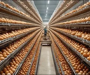 کارخانه تولید؛ تولید میلیون ها تن تخم مرغ توسط ربات راز های مخفی که هرگز نمی دانستید