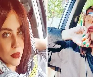 وقتی "الهام اخوان" با این سلفی خودشو حسابی از چشم انداخت؛ تیپ زده بیلی آیلیش طووور