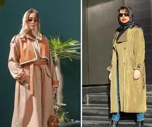 کدام شلوار با مانتو بارانی بلند ست می شود؟ / انواع سبک استایل برای هوای نیمه ابری خنک