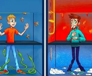 بازی فکری؛ اگه شما تو این شرایط بودین کدوم موقعیت رو ترجیح میدادین؟