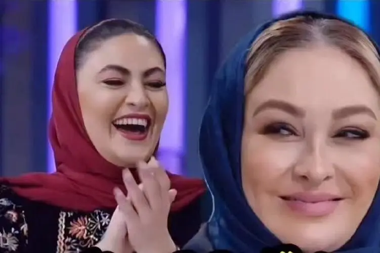 آواز شاد؛ هنگ کردن مریم مومن و الهام حمیدی از آواز خوانی برای بعبعی با ورژن ترکی