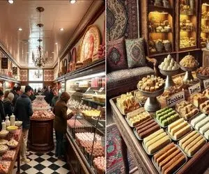 بهترین شیرینی فروشی های تهران/ شیرینی های خوشگل و لاکچری برای پذیرایی عیدو اینجا بخر