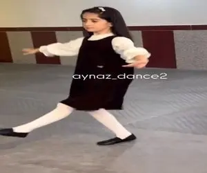 آواز محلی؛ رقص پای آذری دختربچه انقد ماهرانه و پر سرعته که آدم چشماش جا میمونه