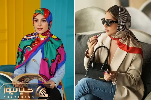 بستن روسری  و شال