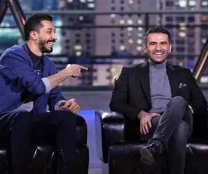 سکانس شاد/ بهرام افشاری به پته پته افتاده از هوتن کمک میخواد که اون خراب تر کرد