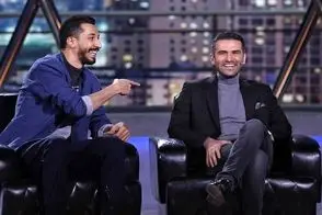 سکانس شاد/ بهرام افشاری به پته پته افتاده از هوتن کمک میخواد که اون خراب تر کرد