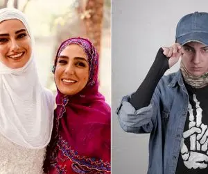 "محیا دهقانی" با یه مَن آرایش دمبل برداشته که چی؛ بدجور رو ابرا سیر میکنیااا!