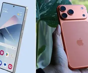 اختلاف قیمت گران ترین گوشی آیفون و گران ترین گوشی سامسونگ شنبه 2 اسفند 1404