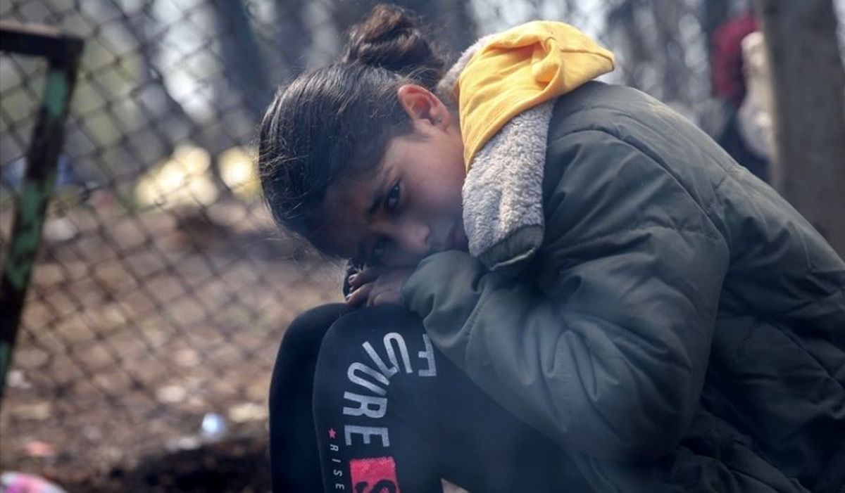 (تصاویر) زندگی جهنمی پناهجویان در مرز ترکیه و یونان